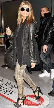 高跟明星街拍图片,高跟明星街头风采大赏